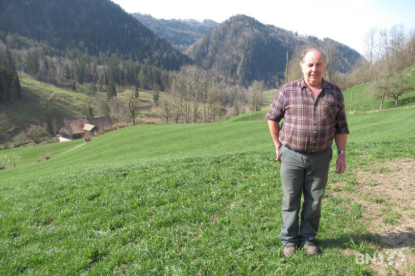 Arthur Bongni aime l’environnement dans lequel il habite.