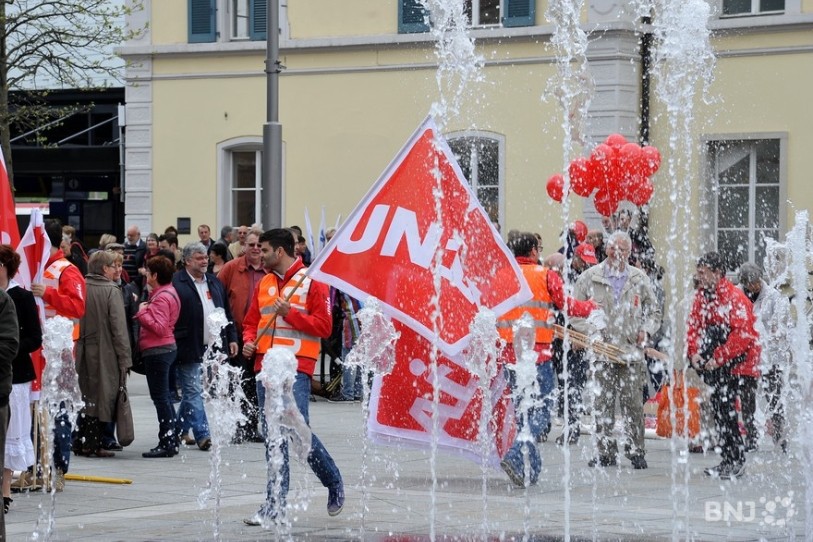 La manifestation du 1er mai mettra l'accent sur les inégalités salariales cette année. (photo : archives)