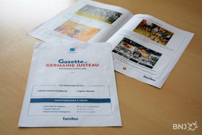 Famileo souhaite faire le lien entre numérique et papier pour les personnes âgées.
