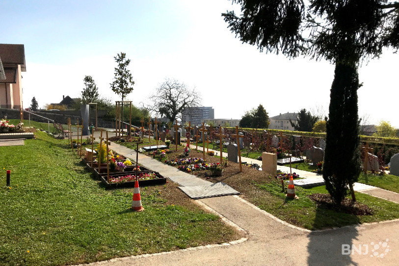 Les inhumations et crémations sont maintenues sur le site de Beauregard pendant toute la durée des travaux au cimetière.