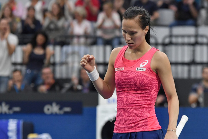 Viktorija Golubic a lancé la Suisse sur les bons rails en dominant l'Américaine Madison Keys en ouverture.