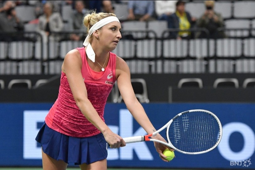La défaite de Timea Bacsinszky face à Sofia Kenin a signé dimanche soir l'échec helvétique (photo : archives).