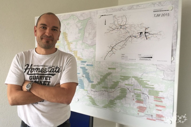 Jacques Riat, responsable des projets au Service des infrastructures jurassien.
