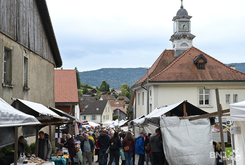 Marché d'automne de Champoz 2025 (Photos : Georges Henz)