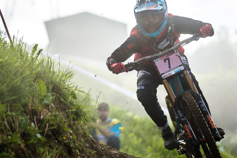 Emilie Siegenthaler a été moins rapide que Camille Balanche ce dimanche (photo : Boris Beyer).