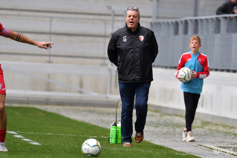 Le FC Bienne de Kurt Baumann n'avance plus dans le championnat de 1re Ligue (photo : archives).