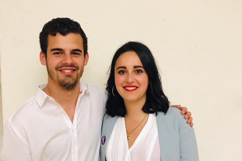 Leïla Hanini et Joakim Martins sont les candidats de la JSJ pour l’élection au Conseil national