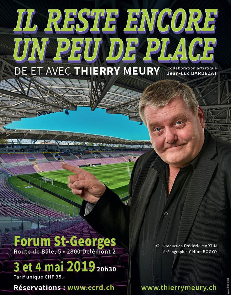 Thierry Meury - Il reste encore un peu de place