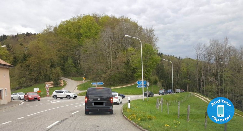 L'accident a provoqué des bouchons dans Les Rangiers.