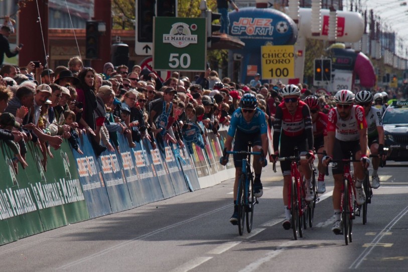 Le public s'était déplacé en nombre sur le Pod pour le Tour de Romandie en 2019. (photo: archives)