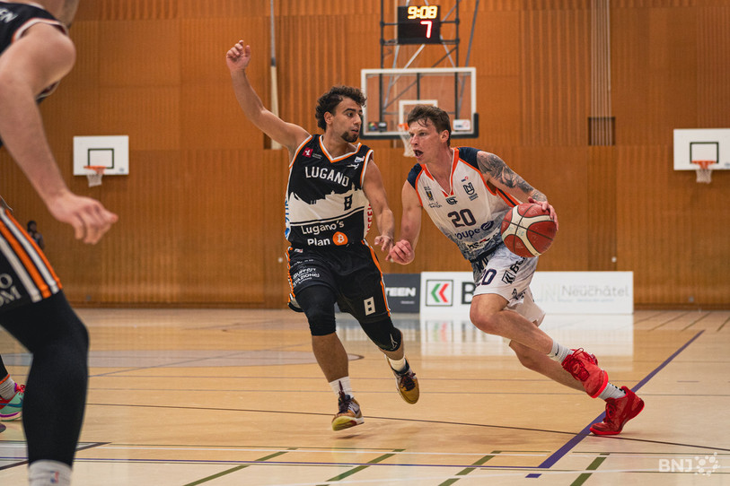 Brendan Favre a largement contribué à la victoire d'Union Neuchâtel samedi face à Lugano en Swiss Basketball League. ( photo d'archive) 