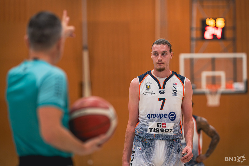 David Vuckovic a été l’un des acteurs principaux de cette victoire avec 25 points inscrits. (Photo : archives Albin Tissier)