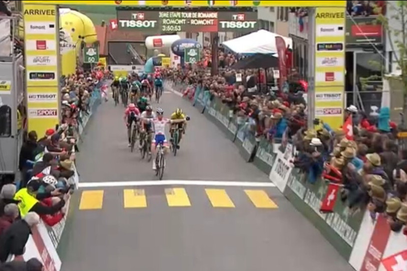 David Gaudu s'est imposé en patron. (Photo: capture d'écran).