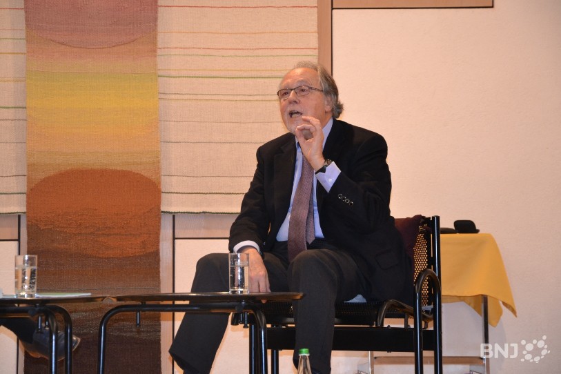 Dick Marty a donné une conférence vendredi soir à Delémont.