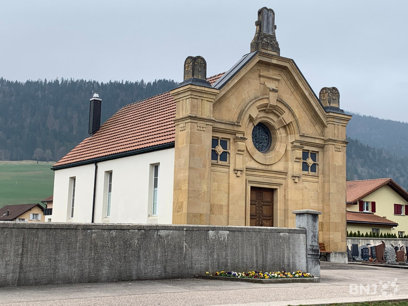 L’ancienne chapelle de Fleurier pourrait accueillir les morts.