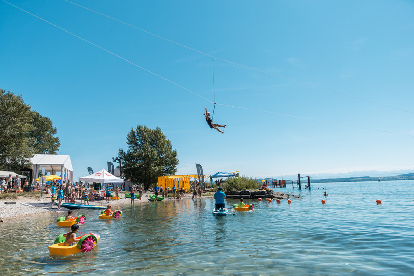Le Watt Air Jump Festival est depuis plusieurs années un des rendez-vous du mois d'août sur le Littoral neuchâtelois (Photo d'archives : Watt Air Jump Festival).