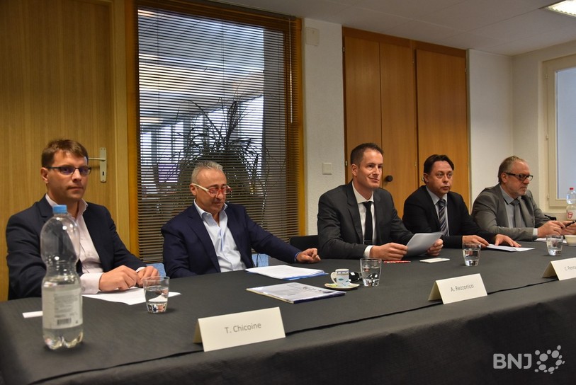 Thomas Chicoine a été nommé à la direction de Swissmetal Industries SA par André Rezzonico alors que Claudio Penna a été remercié (GàD).