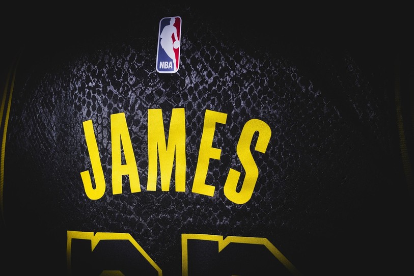 Le maillot « 23 » de King James. Photo : Unsplash