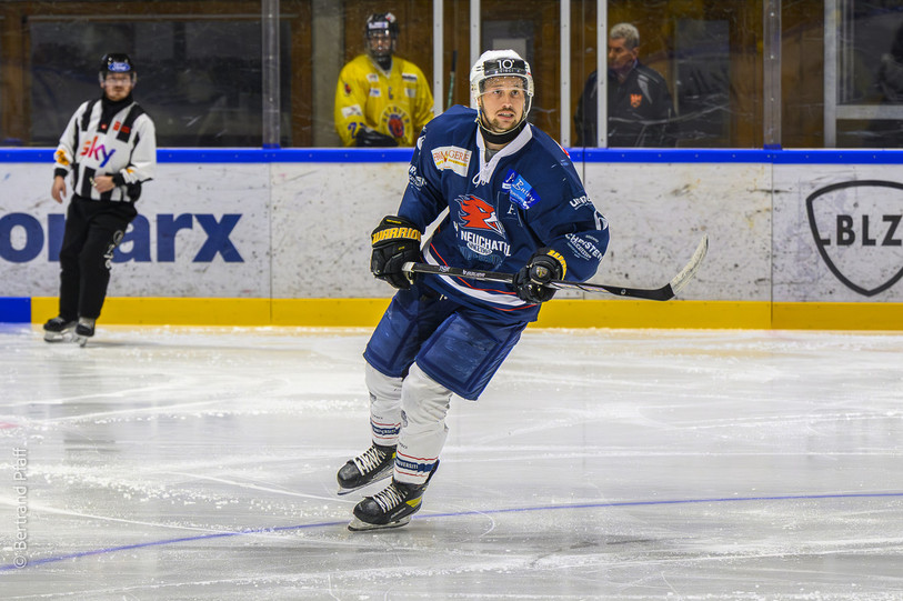 Thomas Hofmann a marqué le seul but de son équipe. (Photo d'archives : Bertrand Pfaff)