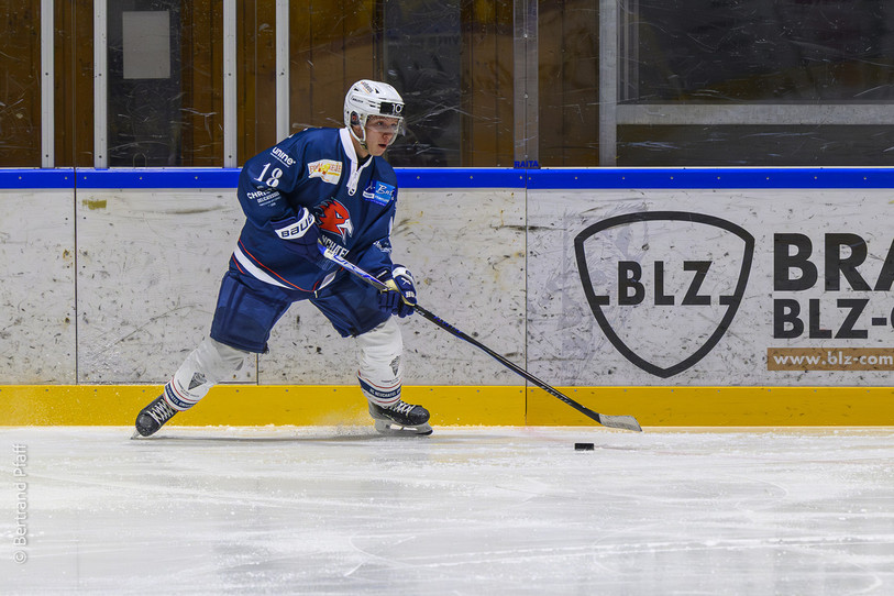 Alexis Stengel a inscrit le deuxième but après moins de quatre minutes de jeu. (Photo : Bertrand Pfaff)