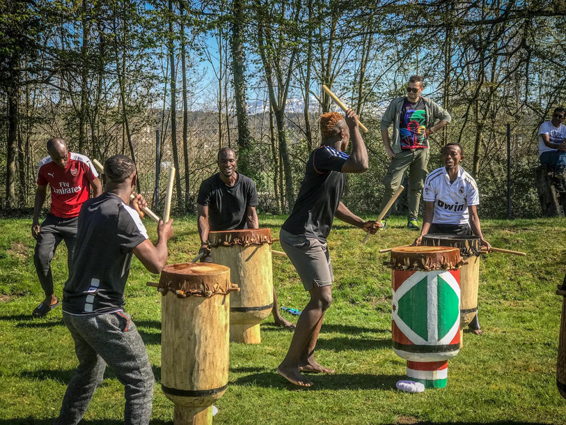 Les tambourinaires du Burundi viendront réchauffer l'ambiance de la journée CIP-Solidaire. (Image: Mathieu Chaignat)