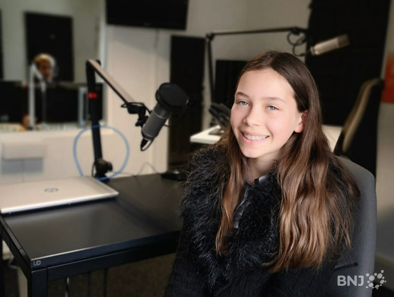 Diane Lou Pellaud Eastes, 14 ans, a lancé la grève du silence dans son école de Malleray pour briser l'indifférence au sujet du climat