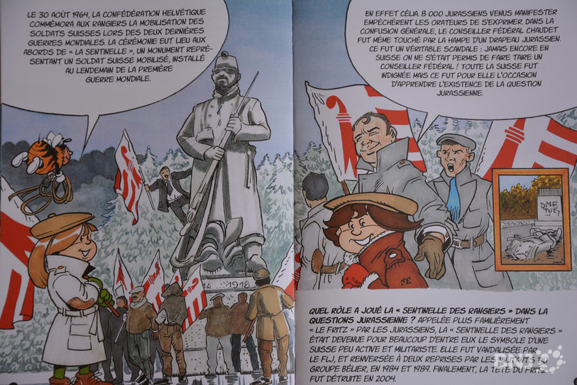 Un extrait du livre de Philippe Riat « L’histoire du Jura racontée aux enfants – La Question jurassienne ».