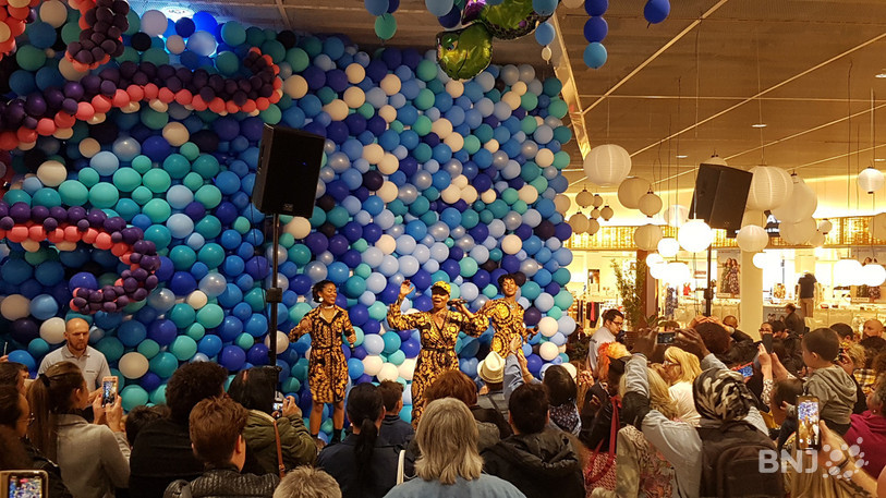 Zouk Machine a fait danser le public jeudi en fin d'après-midi à La Chaux-de-Fonds.