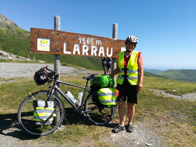 Anne Frésard - 2800 km à vélo