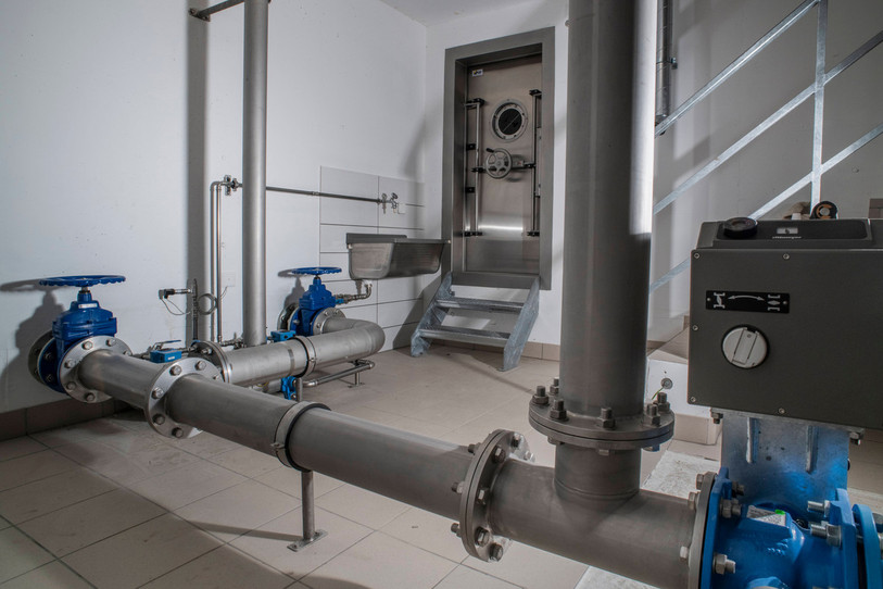 Le nouveau réservoir assurera l'approvisionnement en eau de la commune pour les décennies à venir. (Photo : municipalité de Saicourt)