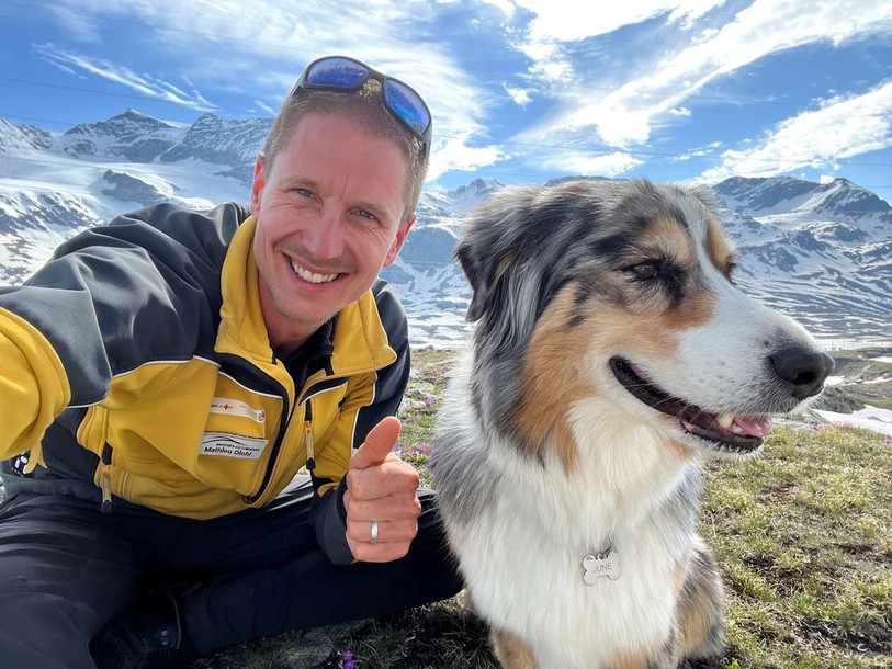 Après trois ans de formation, Mathieu et June sont prêts à rechercher des personnes disparues dans la nature. Photo : ldd
