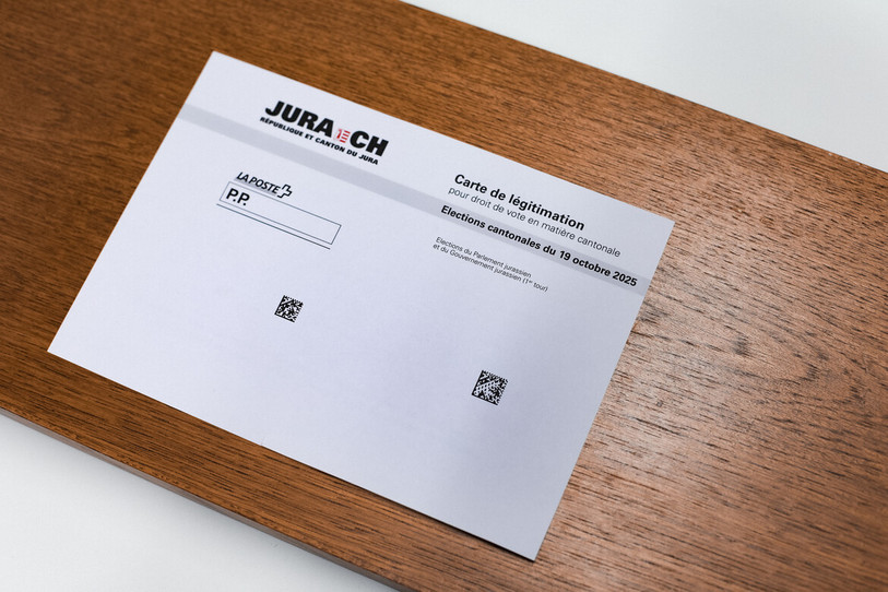 De nouvelles erreurs ont été constatées dans les bulletins de vote pour les élections cantonales du 19 octobre. (Photo : Canton du Jura).