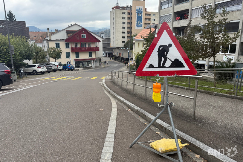 La rue des Moulins à Delémont ne sera accessible qu’en montée du 13 au 17 octobre.