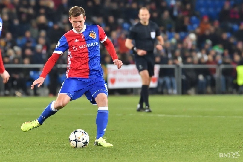 Le milieu de terrain Fabian Frei a inscrit le seul but de la rencontre (photo : archives, Georges Henz).
