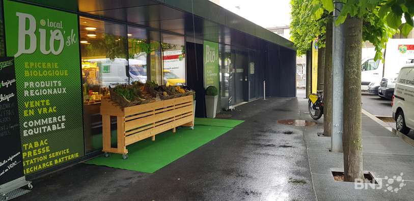 Le magasin bio L'Organic à quelques mètres de la gare de Neuchâtel restera désormais fermé le dimanche.
