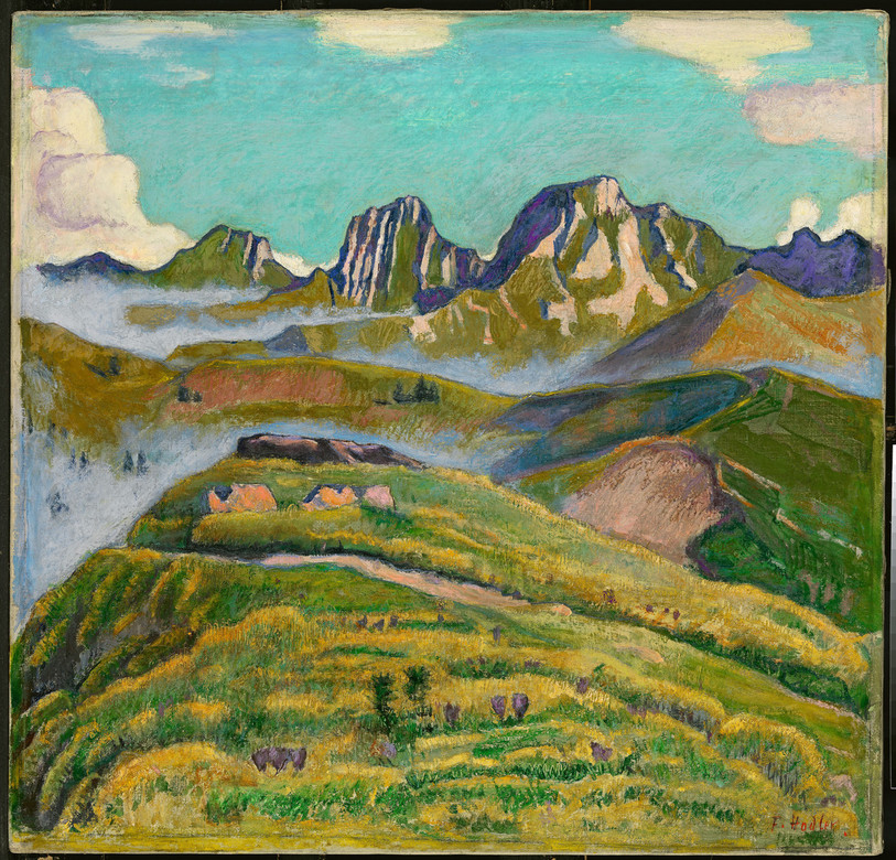 Ferdinand Hodler, Le Gantrisch, vers 1901