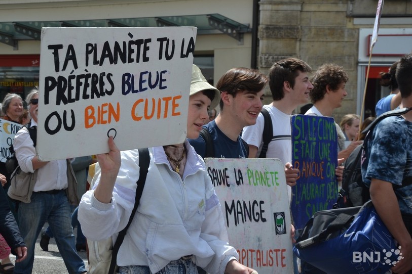 Les slogans n'ont pas manqué dans le cortège.