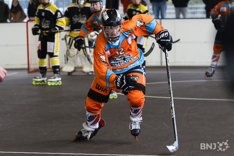 Fabian Rüfli a inscrit trois buts dans ce match contre l'ISH Bienne (photo : archives).