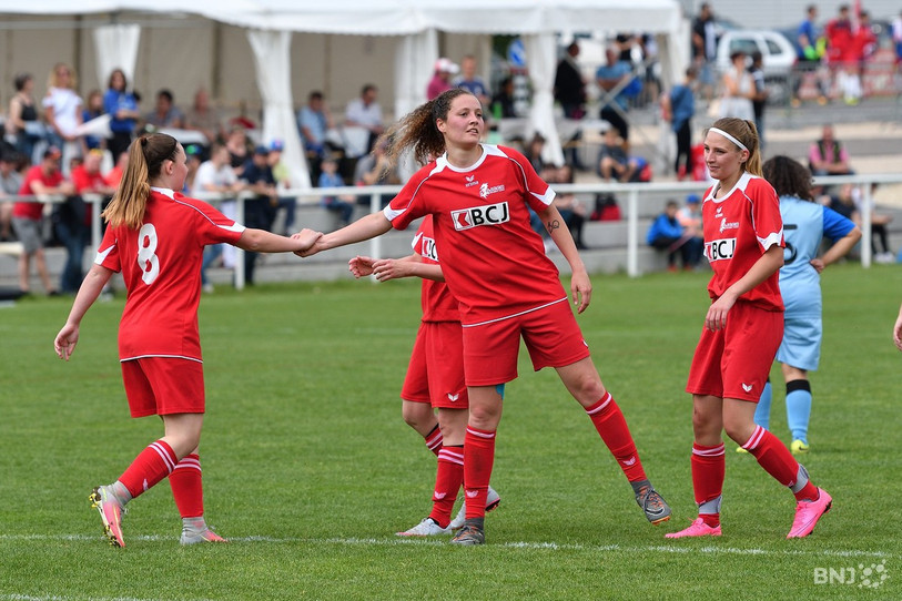 Emmené par Sabrina Ribeaud, le Groupement Féminin Vallée décroche la promotion (photo : archives).