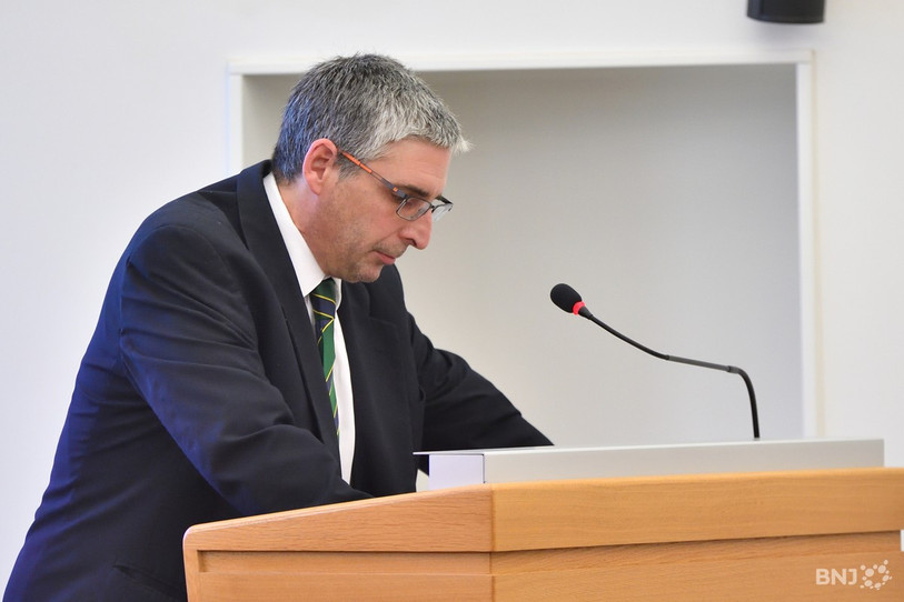Le député indépendant affilié à l'UDC Yves Gigon. (Photo : Georges Henz/archives).