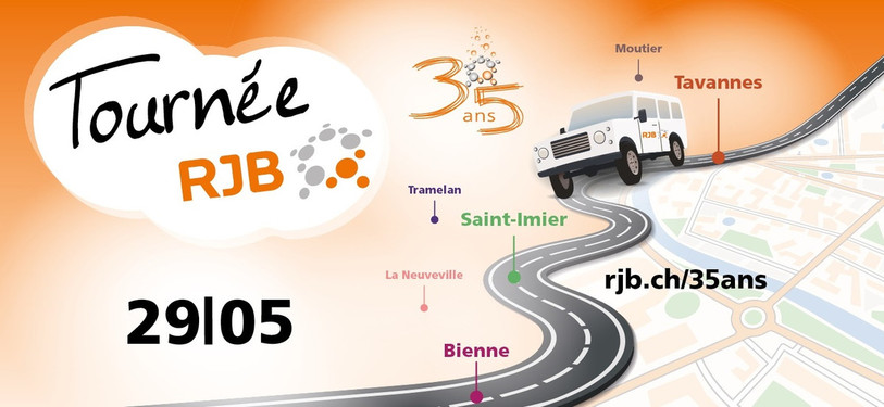 RJB fête son 35e anniversaire ce mercredi.
