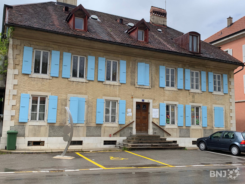 La crèche communale Les Pousse-Cailloux est actuellement dans un bâtiment privé à Fleurier.