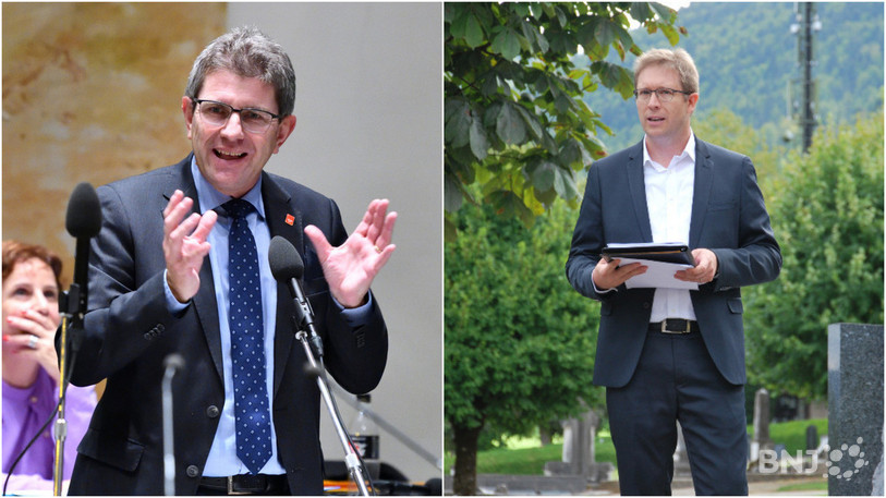 Les deux maires de Bienne et St-Imier, Erich Fehr et Patrick Tanner, et leurs exécutifs se sont rencontrés.
