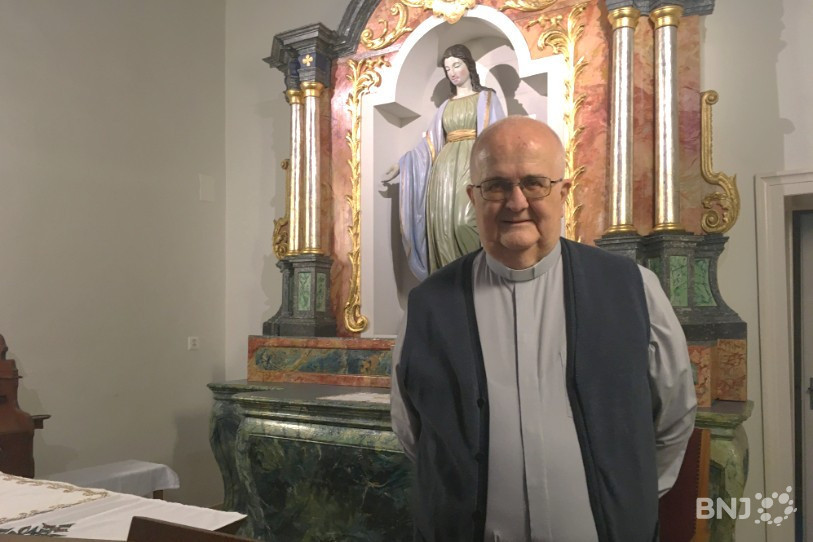 Denis Theurillat s'est installé à la cure de Lorette à Porrentruy