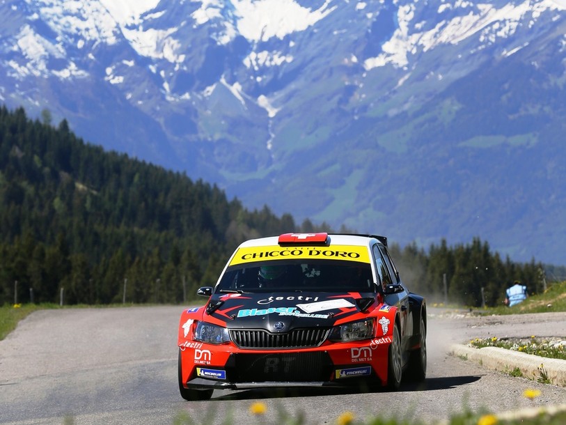 Michaël Burri lors du Rallye du Chablais. (Photo : Project Diffusion)