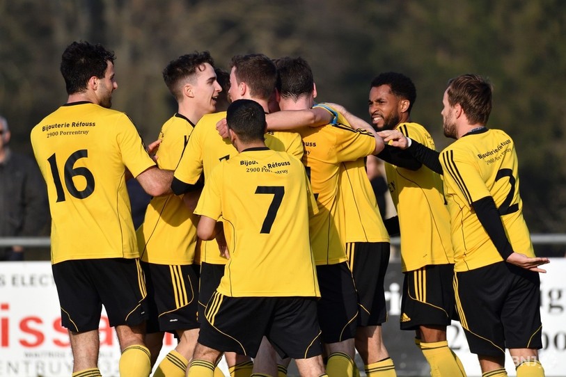Les joueurs du FC Cornol-La Baroche peuvent célébrer, ils sont officiellement maintenus ! (photo : archives)