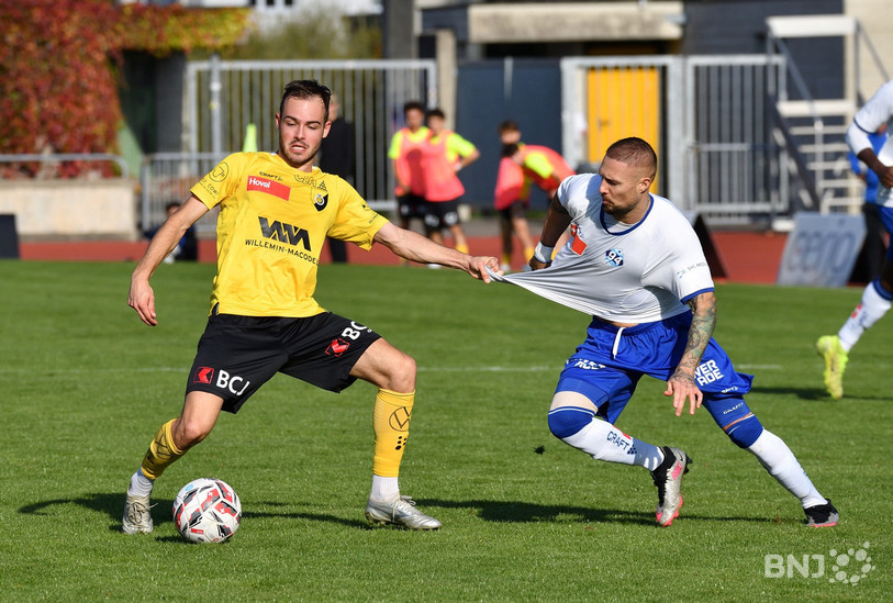Romain Baume a ouvert le score pour les SR Delémont. (Photo : Georges Henz)