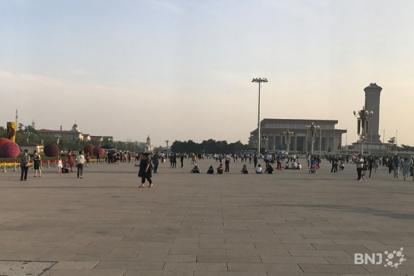 Aujourd'hui, la place Tienanmen est un des lieux les plus visités de Pékin.