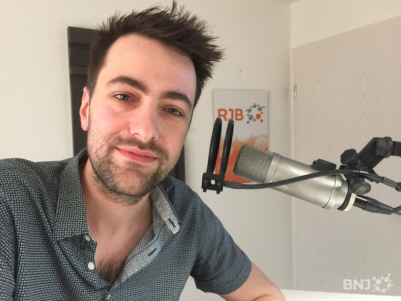 Alain Berberat lors de son passage dans La Matinale sur RJB.