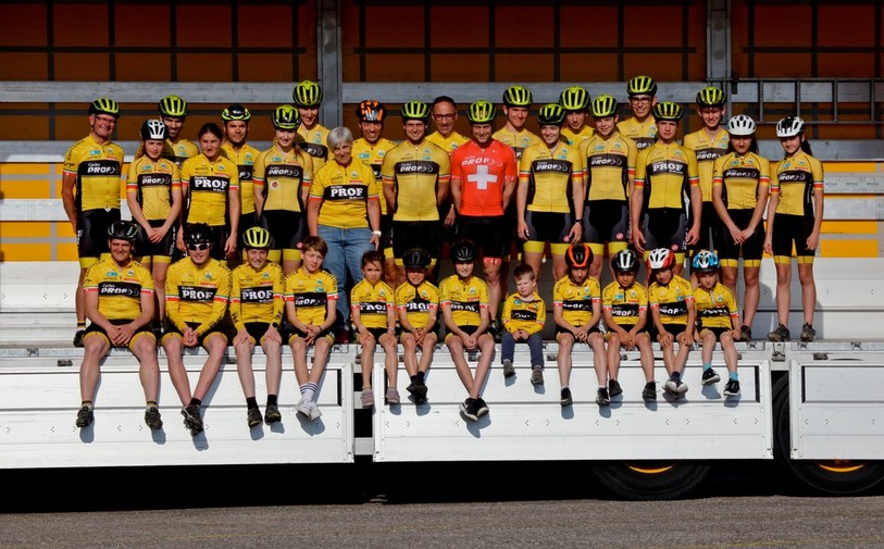 Du plus jeune au plus ancien, les coureur du Team Prof visent des podiums dans toutes les catégories.
